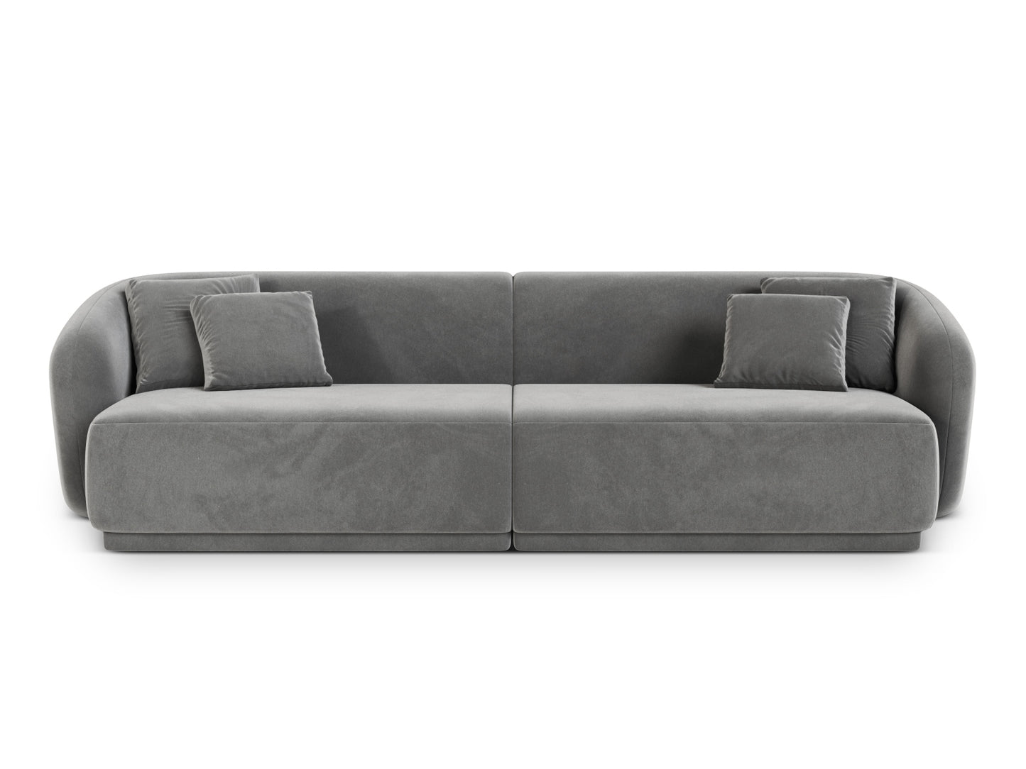 Gomera Sofa, 4 Seats, 246x93 cm — Grey