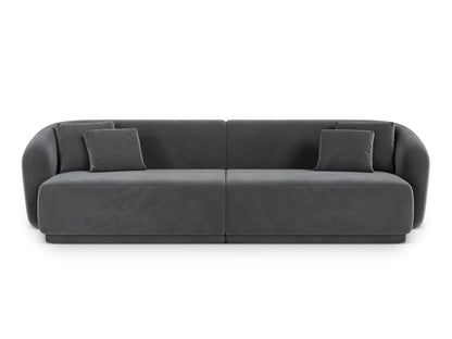Gomera Sofa, 4 Seats, 246x93 cm — Dark Grey