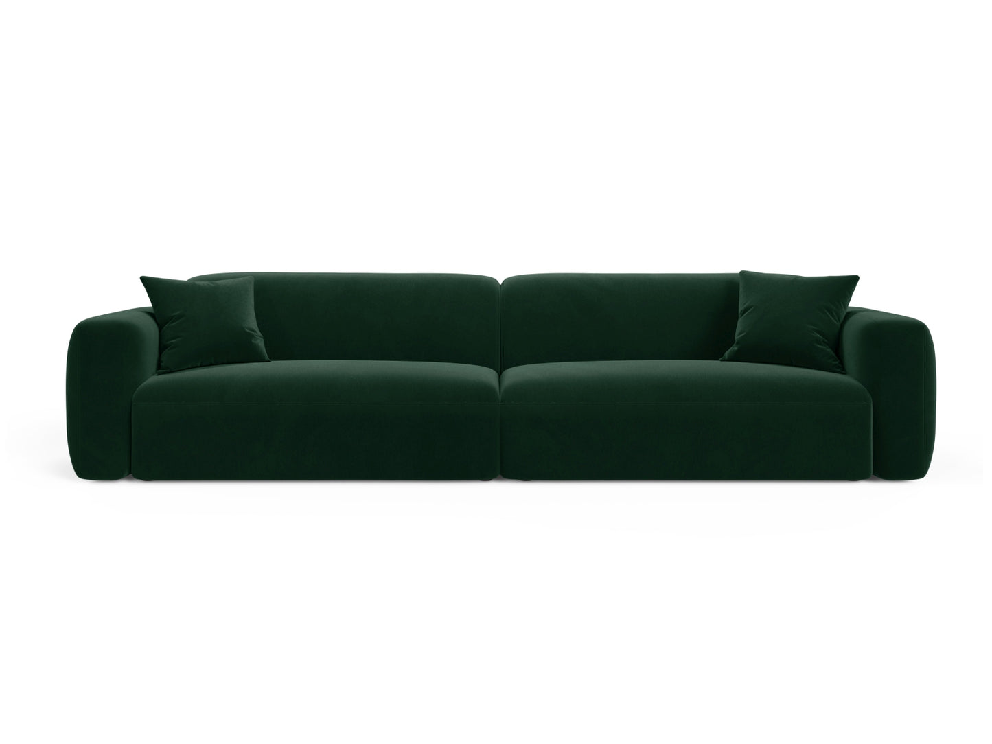 Strino Modular Sofa, 4 Seats, 240x98 cm — Bottle Green
