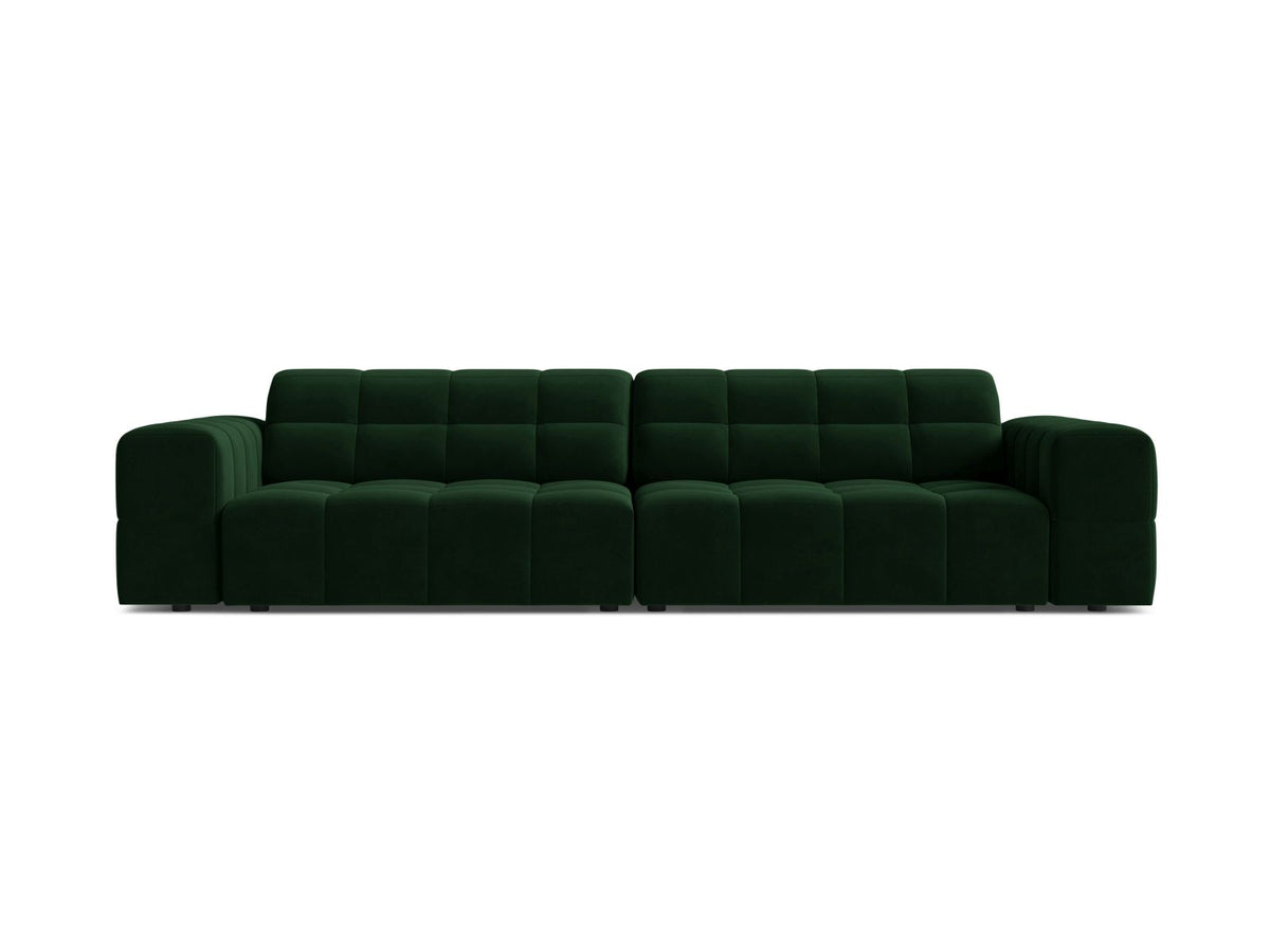 Chicago Sofa, 4 Seats, 252x102 cm — Bottle Green