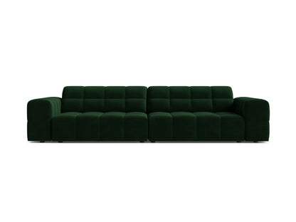 Chicago Sofa, 4 Seats, 252x102 cm — Bottle Green