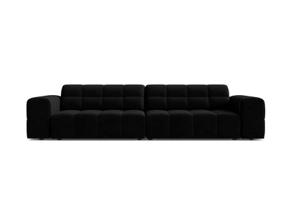 Chicago Sofa, 4 Seats, 252x102 cm — Black