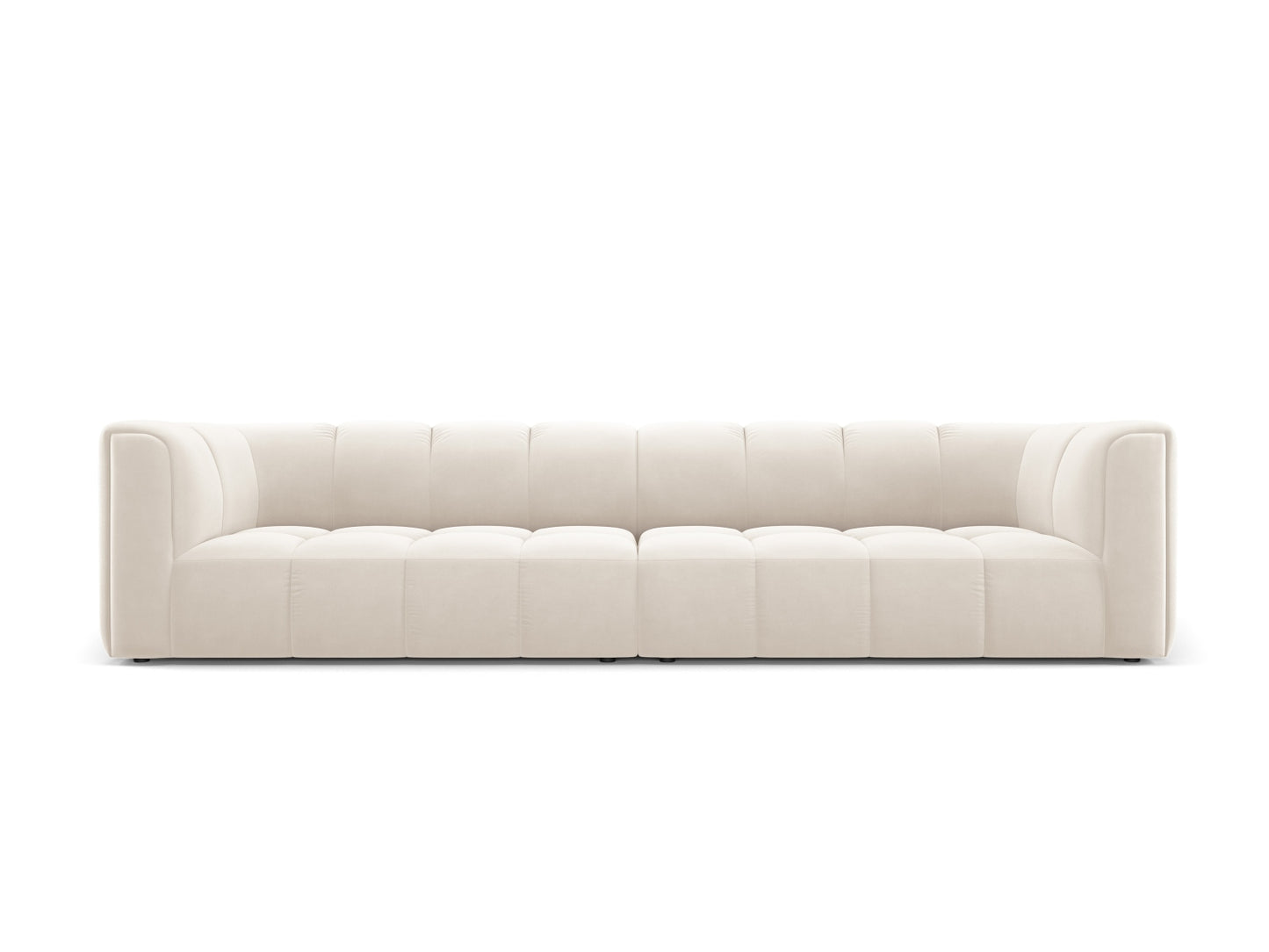 Moritz Modular Sofa, 4 Seats, 286x96 cm — Light Beige