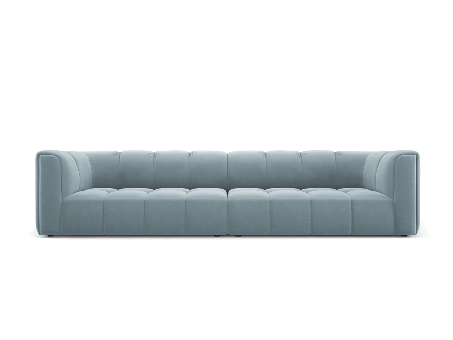 Moritz Modular Sofa, 4 Seats, 286x96 cm — Light Blue
