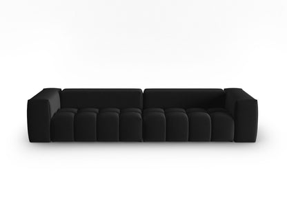 Verona Modular Sofa, 5 Seats, 290x85 cm — Black