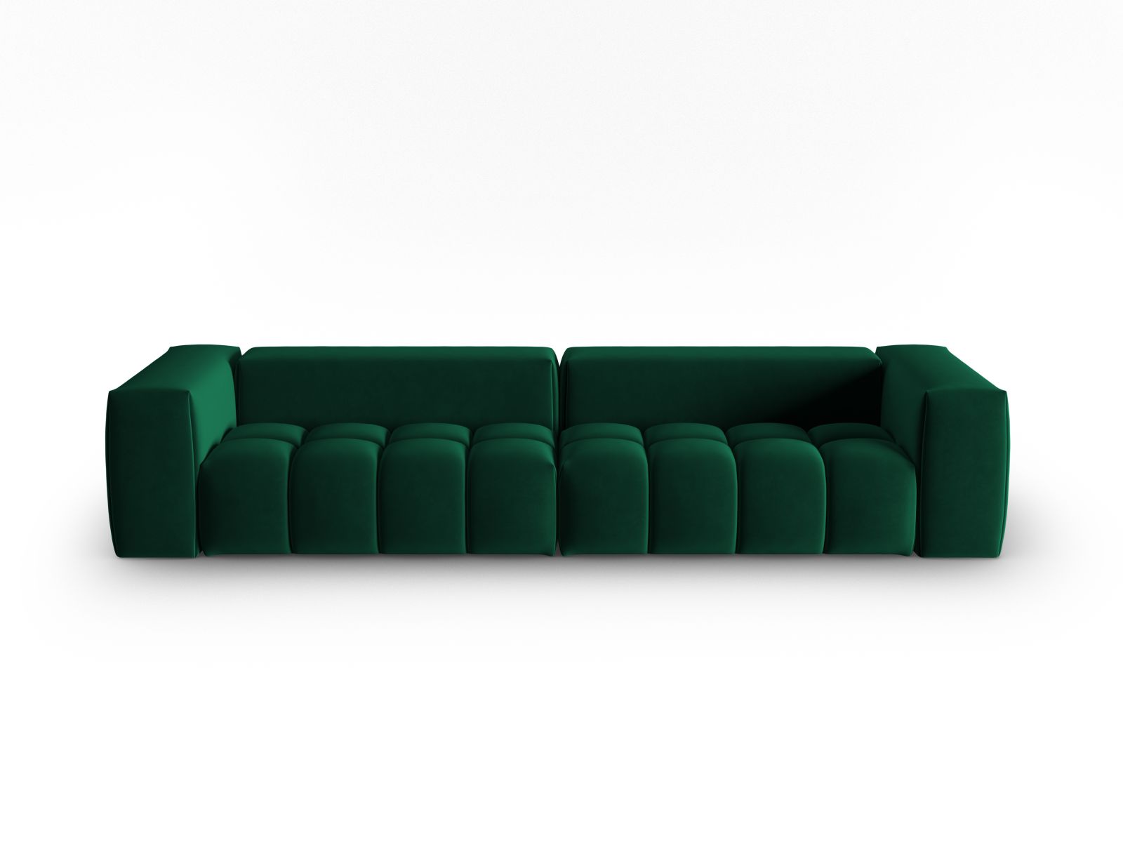 Verona Modular Sofa, 5 Seats, 290x85 cm — Bottle Green