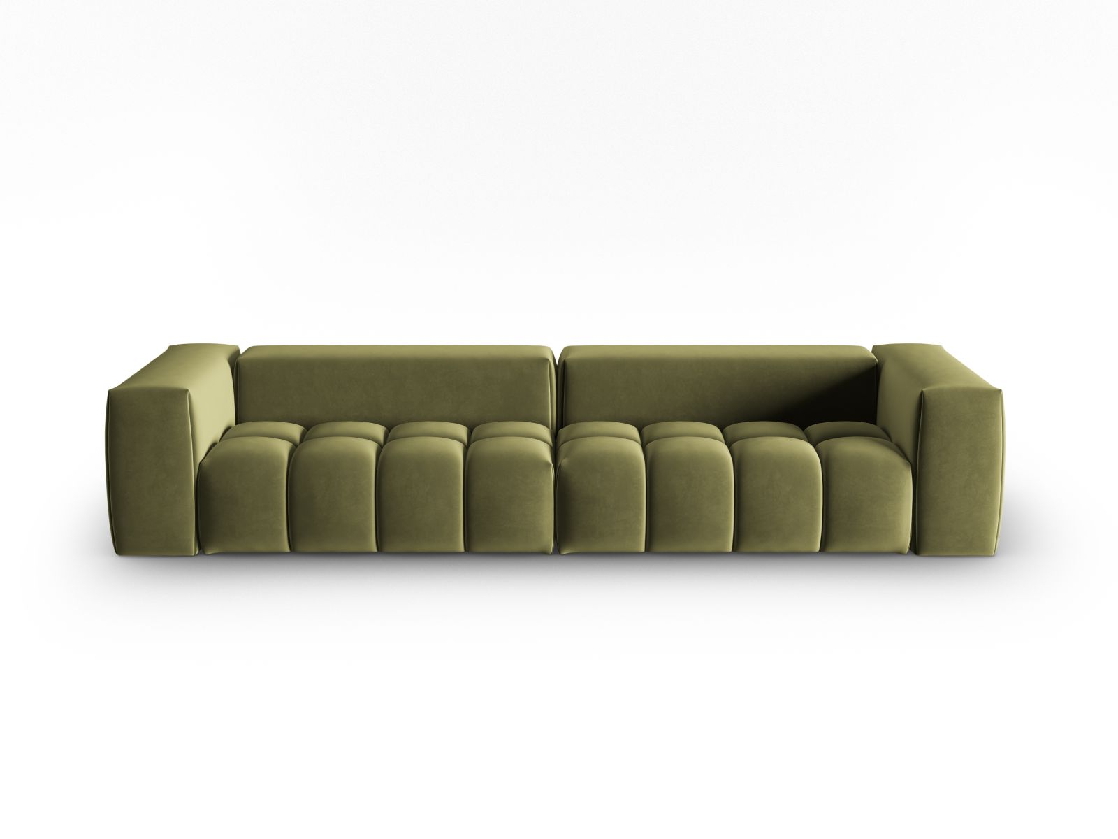 Verona Modular Sofa, 5 Seats, 290x85 cm — Light Green
