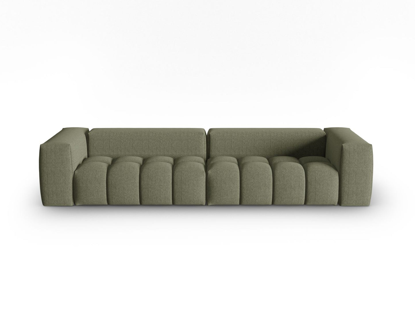 Verona Modular Sofa, 5 Seats, 290x85 cm — Dark Olive Green