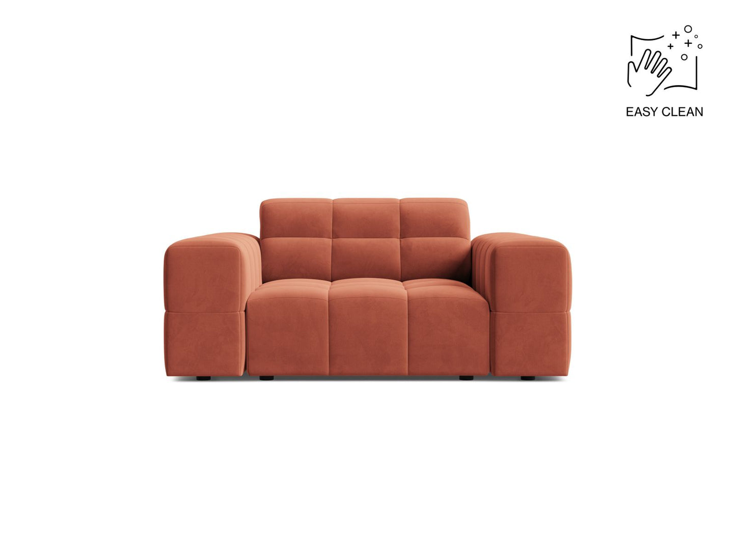 Chicago Armchair, 132x102 cm — Coral