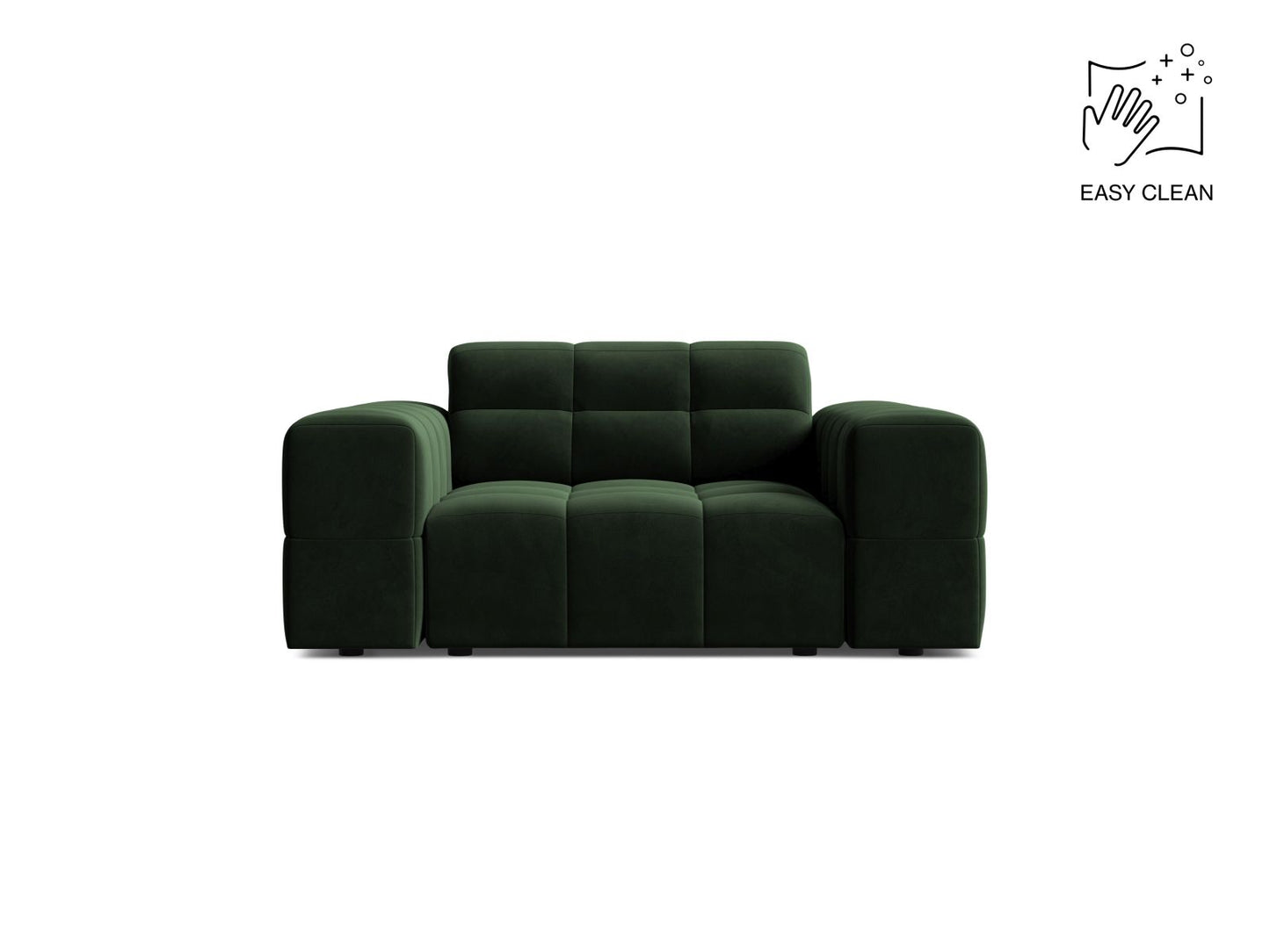Chicago Armchair, 132x102 cm — Bottle Green