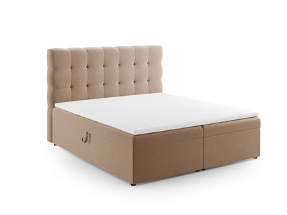 Bali Boxspring Bed Set — Beige