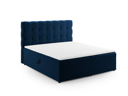 Bali Boxspring Bed Set — Royal Blue