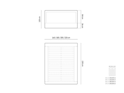 Kemer Storage Bed With Headboard