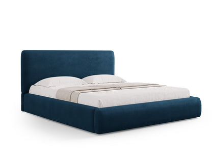 Colonel Storage Bed With Headboard — Royal Blue