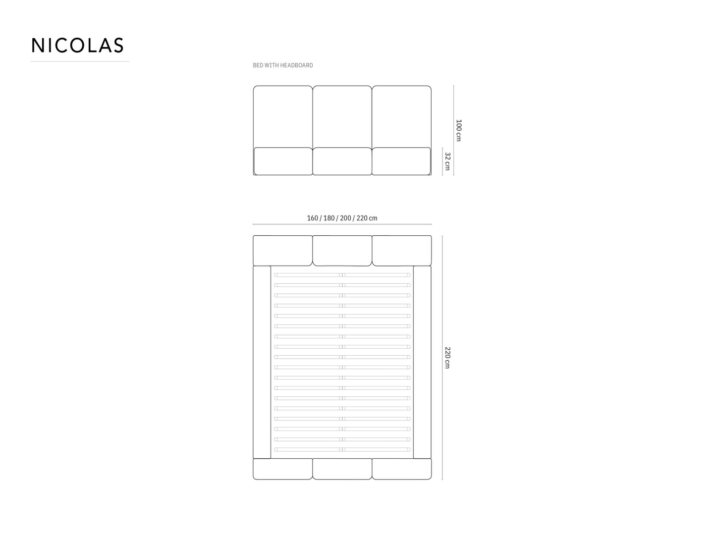 Nicolas Storage Bed With Headboard