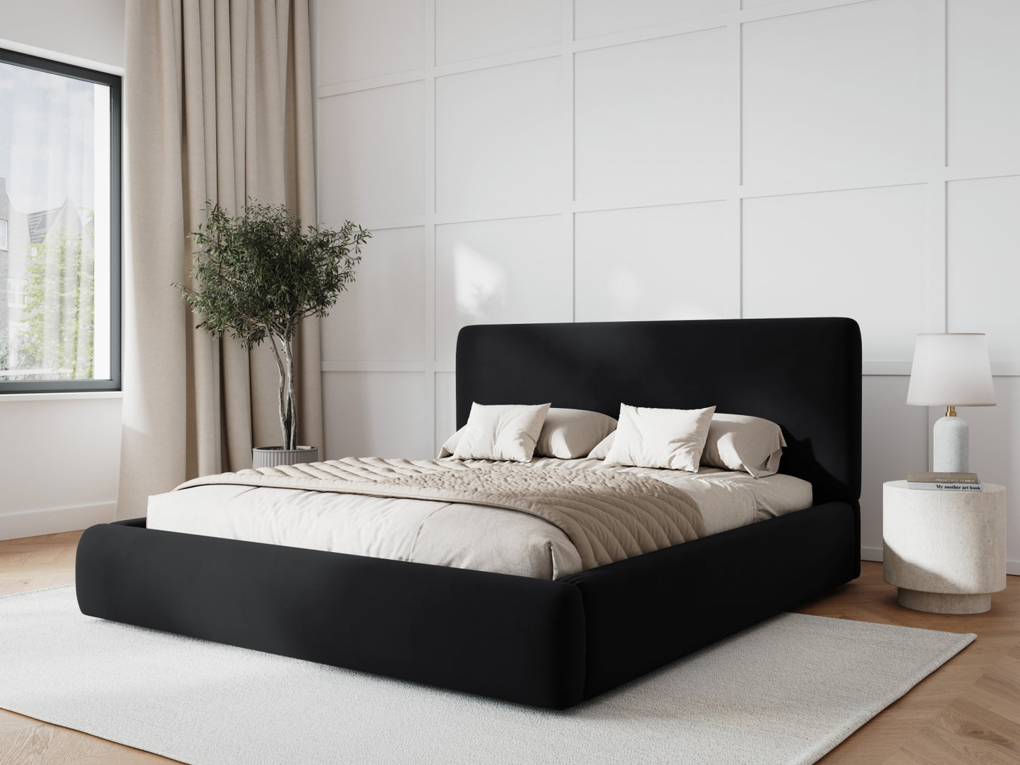 Colonel Storage Bed With Headboard
