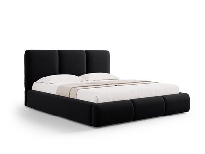 Nicolas Storage Bed With Headboard — Black