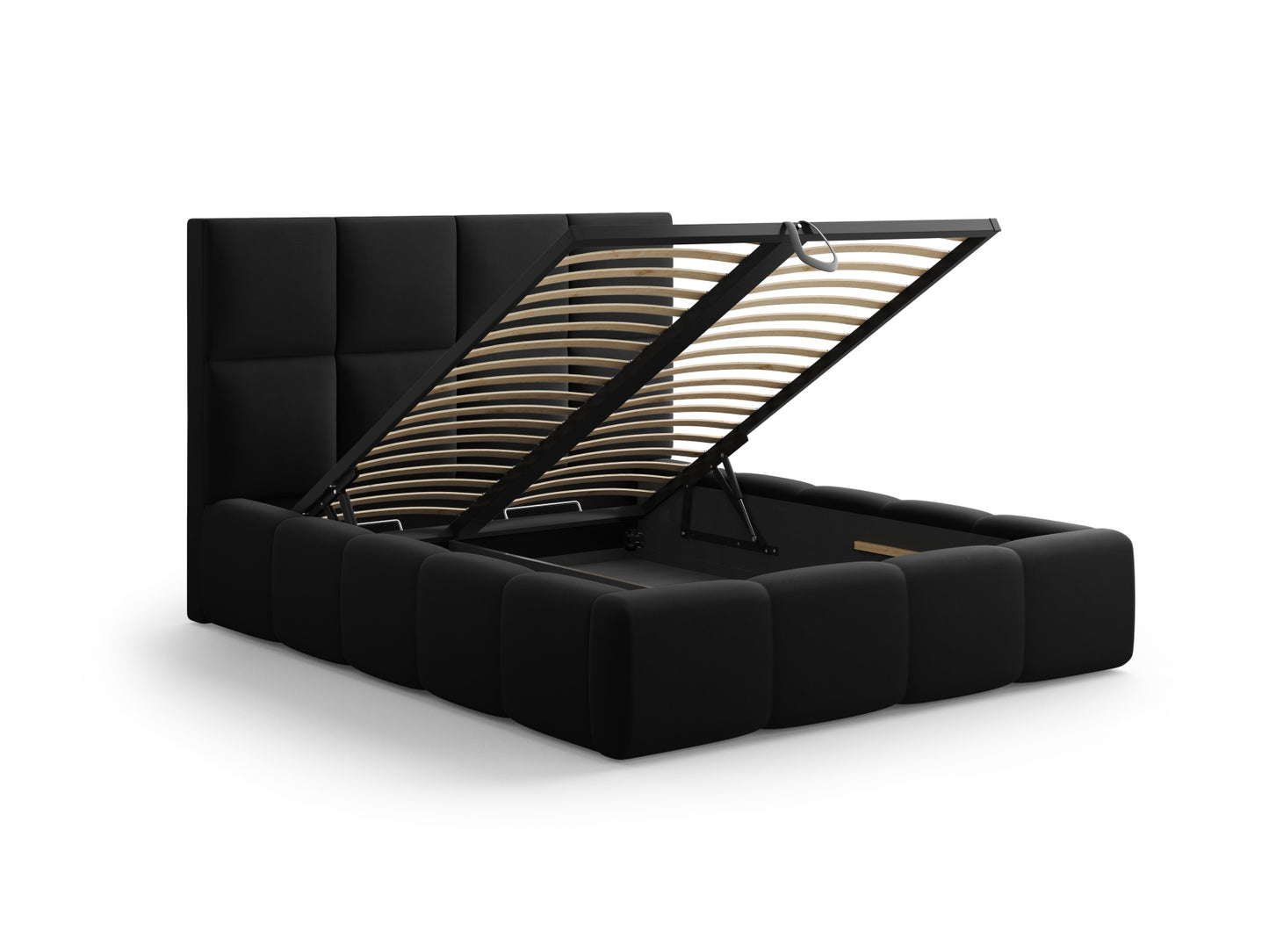 Livigno Storage Bed With Headboard