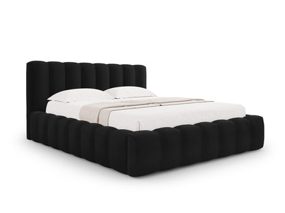Palma Storage Bed With Headboard — Black