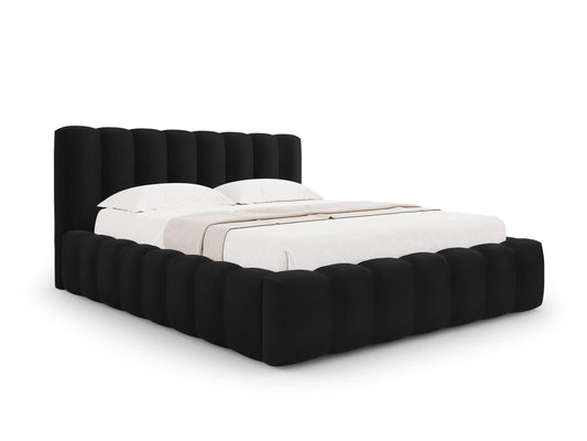 Palma Storage Bed With Headboard — Black