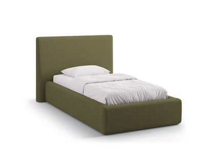 Asti Storage Bed With Headboard, 130x220 cm — Green