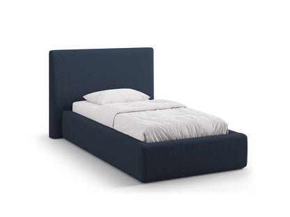 Asti Storage Bed With Headboard, 130x220 cm — Royal Blue