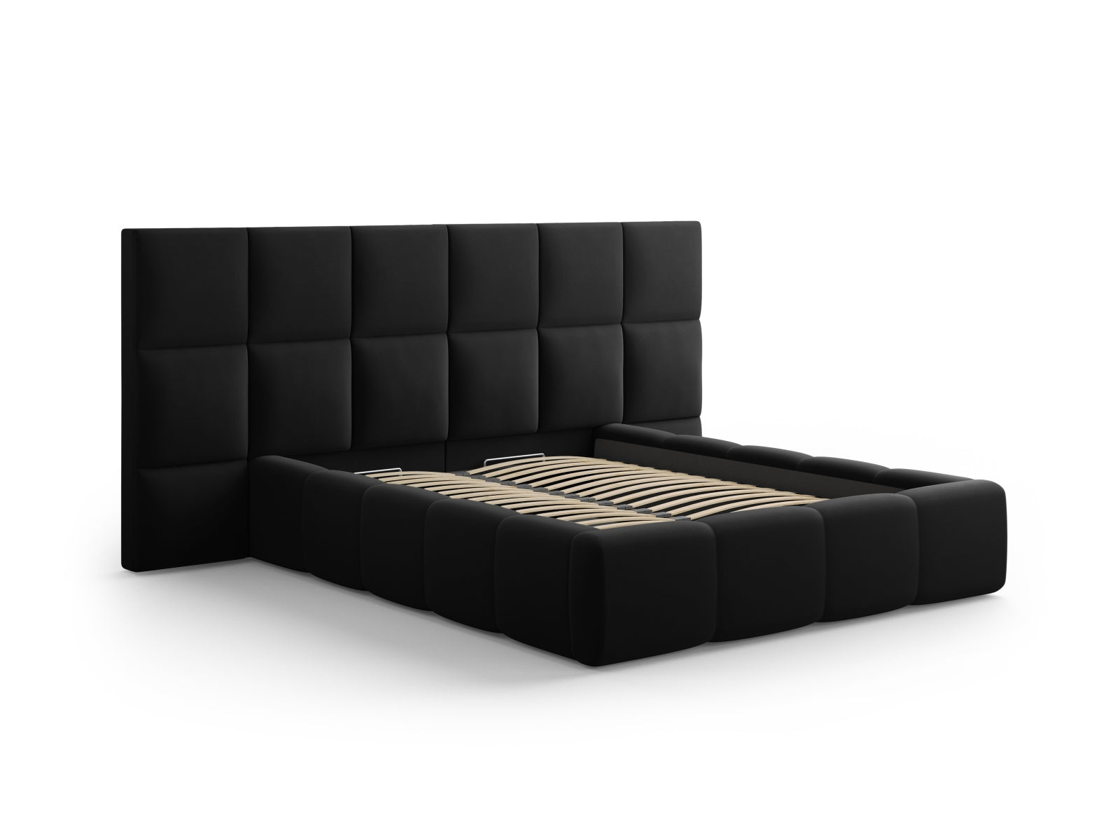 Livigno Storage Bed With Double Headboard