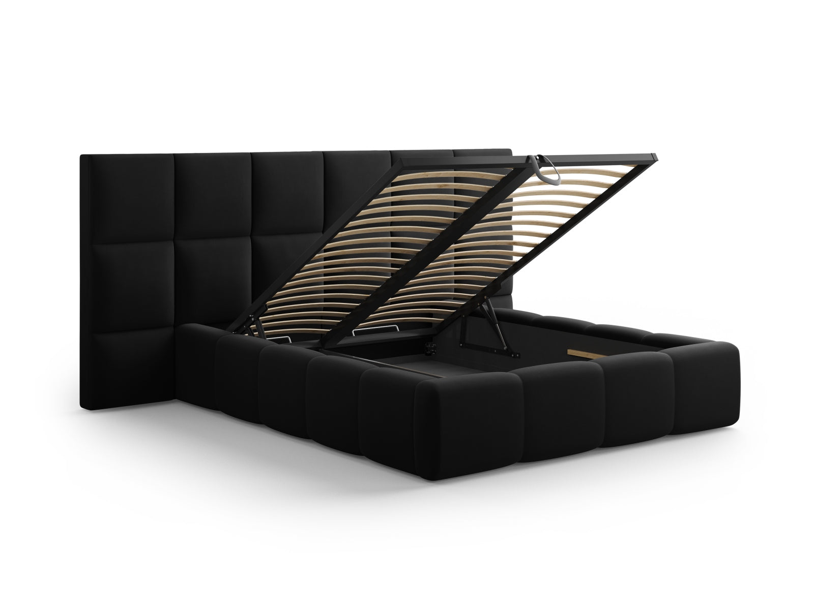 Livigno Storage Bed With Double Headboard