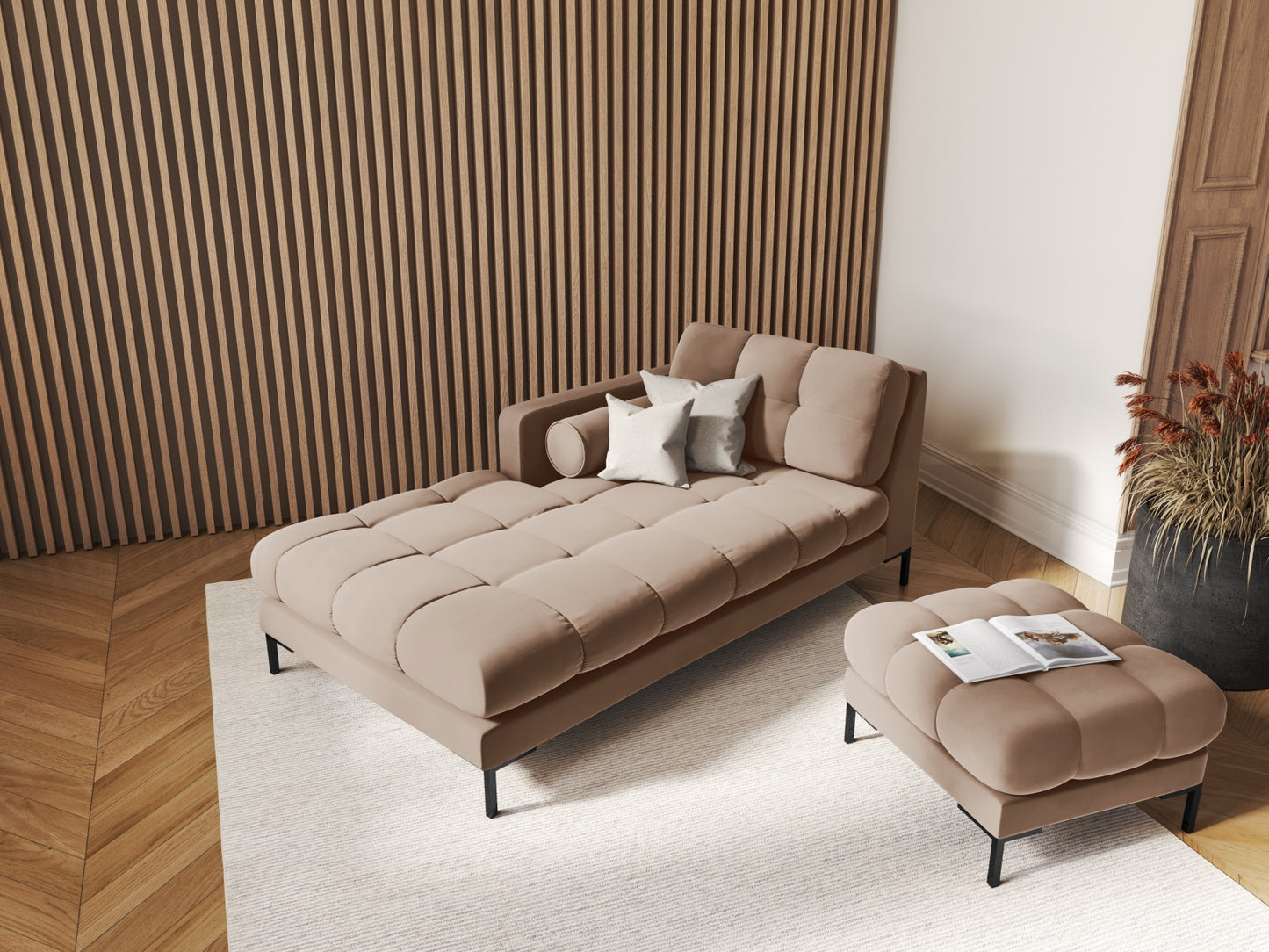 Bali Chaise Longue, 102x185 cm