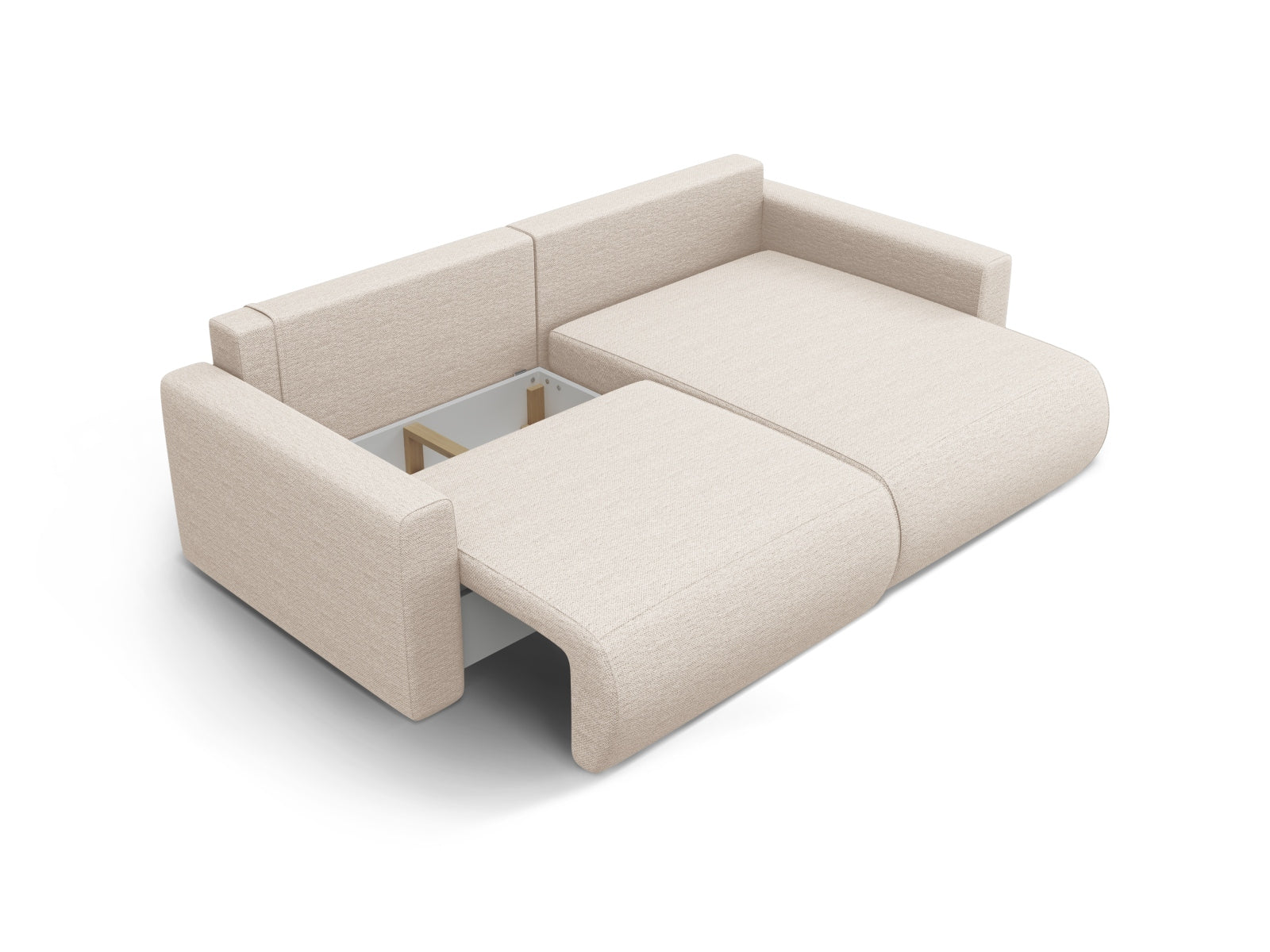 Belfast Reversible Corner Sofa With Bed Function And Box, 3 Seats, 240x149 cm
