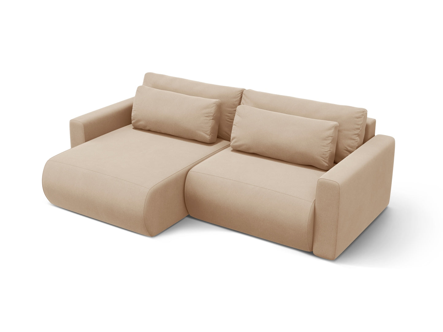 Belfast Reversible Corner Sofa With Bed Function And Box, 3 Seats, 240x149 cm