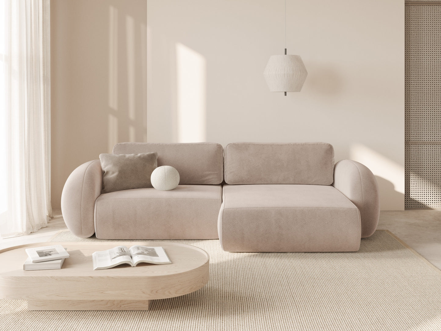 Tonale Reversible Corner Sofa With Bed Function And Box, 4 Seats, 262x149 cm