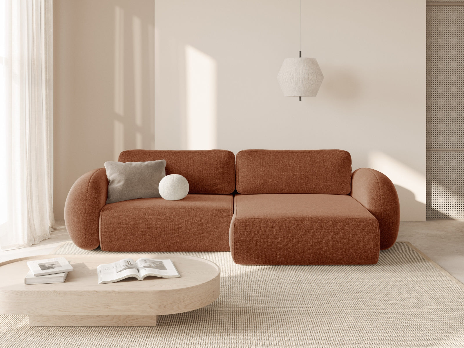 Tonale Reversible Corner Sofa With Bed Function And Box, 4 Seats, 262x149 cm