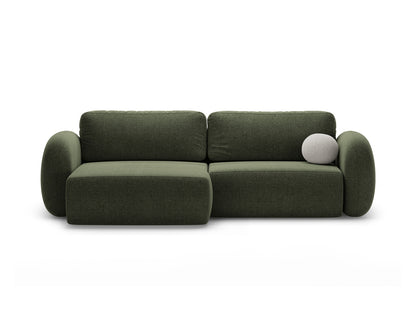 Tonale Reversible Corner Sofa With Bed Function And Box, 4 Seats, 262x149 cm — Green