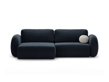 Tonale Reversible Corner Sofa With Bed Function And Box, 4 Seats, 262x149 cm — Navy Blue