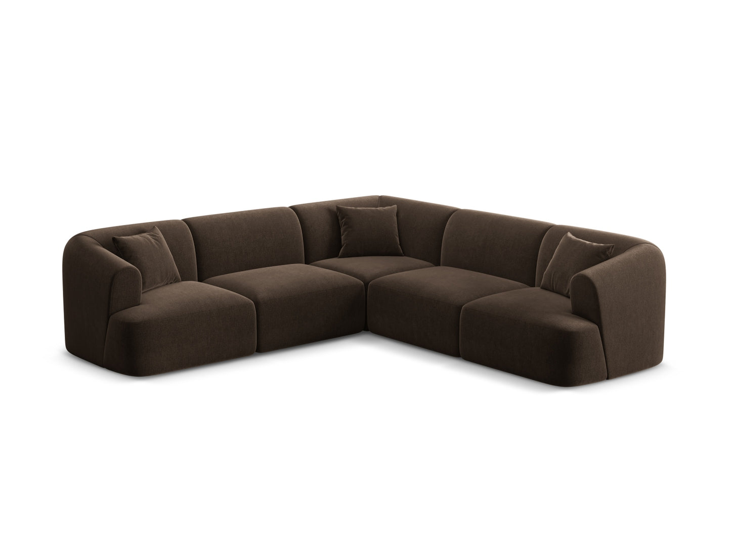 Campi Modular Symmetrical Corner Sofa, 6 Seats, 255x255 cm