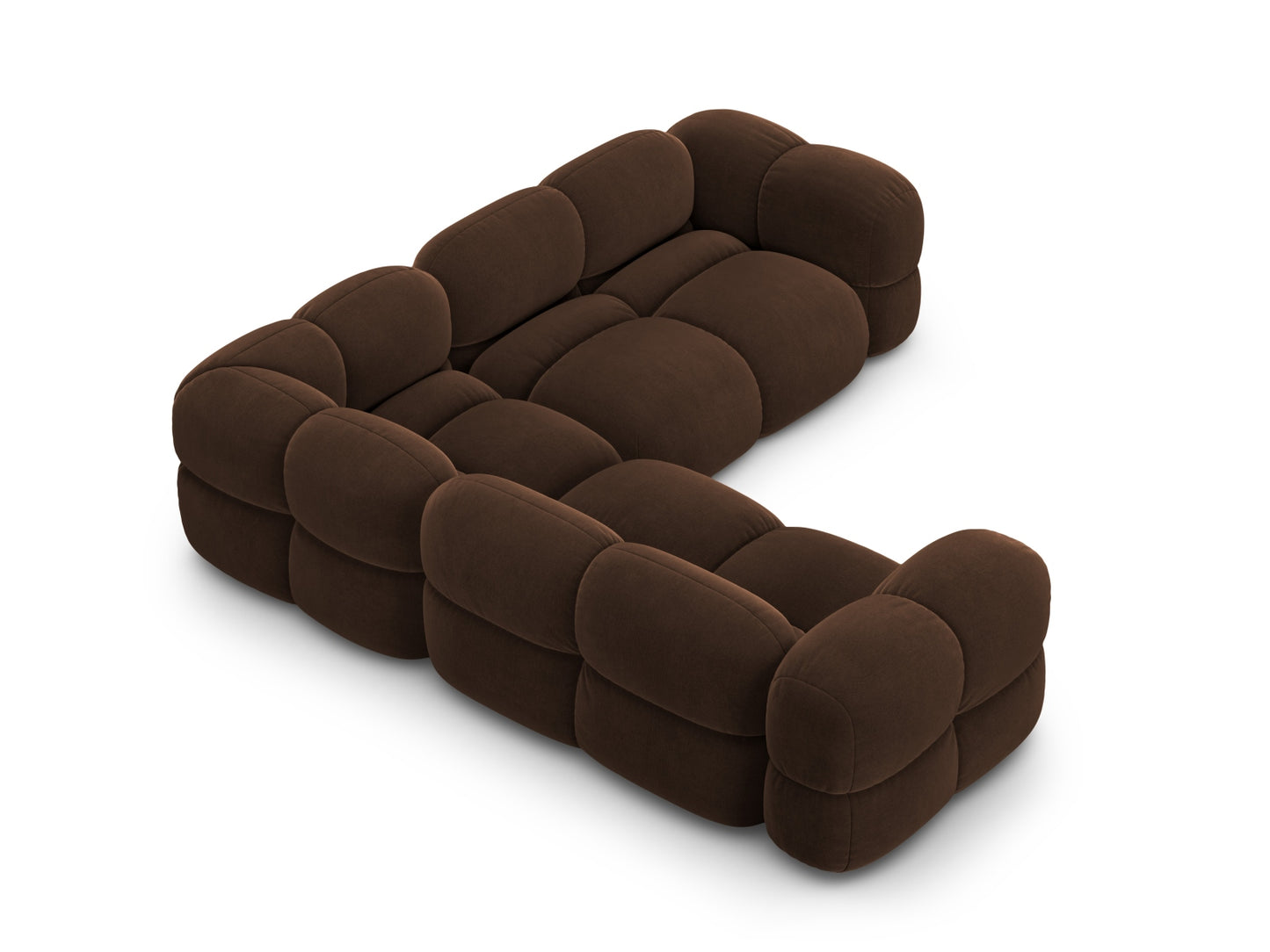 Loretto Symmetrical Corner Sofa, 4 Seats, 250x250 cm
