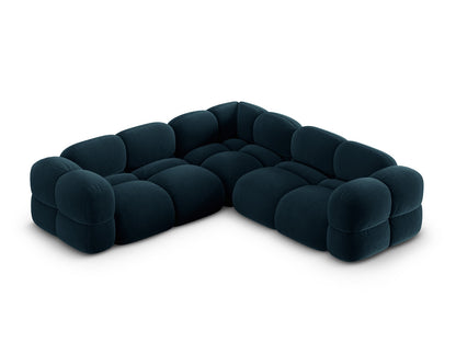 Loretto Symmetrical Corner Sofa, 4 Seats, 250x250 cm — Deep Petrol