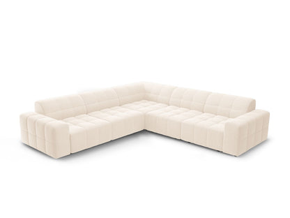 Chicago Symmetrical Corner Sofa, 4 Seats, 285x285 cm — Light Beige