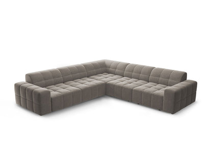 Chicago Symmetrical Corner Sofa, 4 Seats, 285x285 cm — Grey