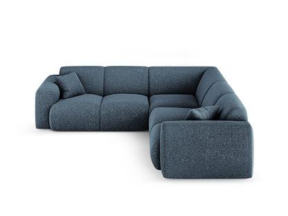 Nolio Symmetrical Corner Sofa, 5 Seats, 252x252 cm — Royal Blue