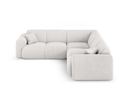 Nolio Symmetrical Corner Sofa, 5 Seats, 252x252 cm — Light Grey