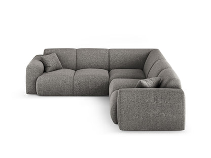 Nolio Symmetrical Corner Sofa, 5 Seats, 252x252 cm — Grey