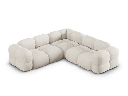 Loretto Symmetrical Corner Sofa, 4 Seats, 250x250 cm — Beige