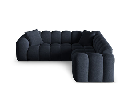 Treno Symmetrical Corner Sofa, 3 Seats, 240x240 cm — Navy Blue