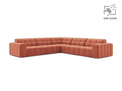 Chicago Symmetrical Corner Sofa, 4 Seats, 285x285 cm — Coral