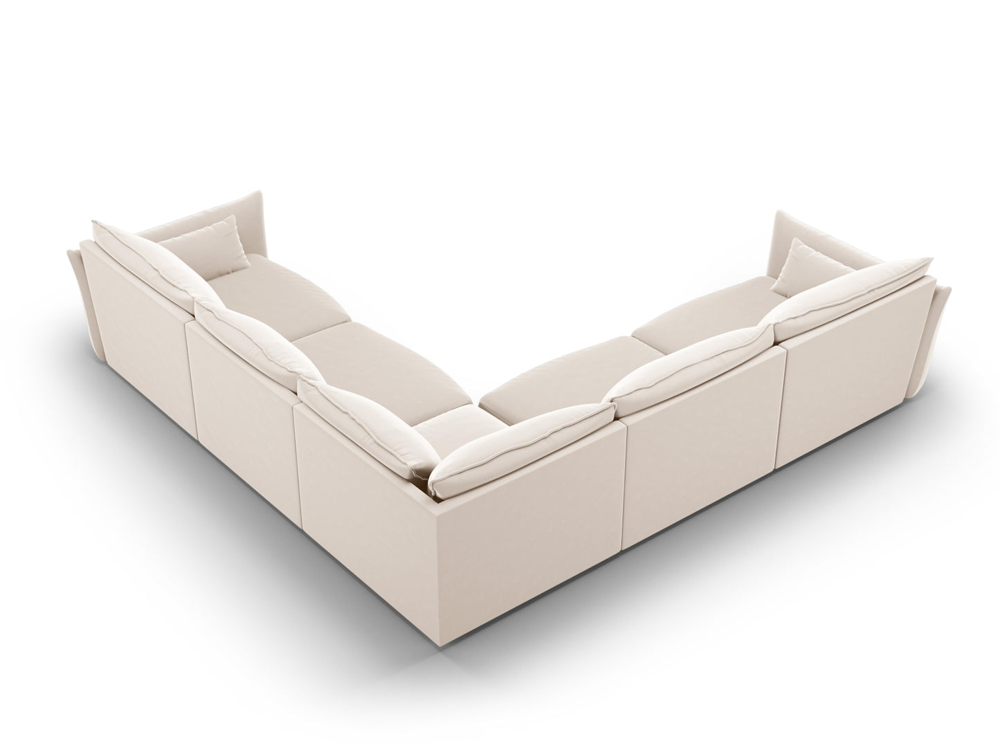 Matera Symmetrical Corner Sofa, 7 Seats, 286x286 cm