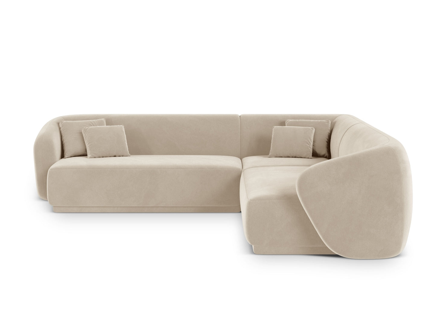 Gomera Symmetrical Corner Sofa, 5 Seats, 256x256 cm — Beige