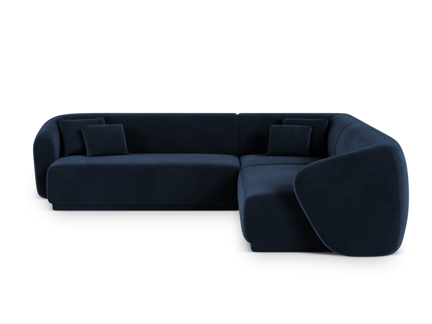 Gomera Symmetrical Corner Sofa, 5 Seats, 256x256 cm — Royal Blue