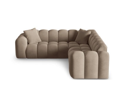 Treno Symmetrical Corner Sofa, 3 Seats, 240x240 cm — Cappuccino